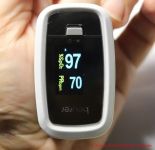 Beurer PO 30 Pulsoximeter - Werteanzeige hochkant