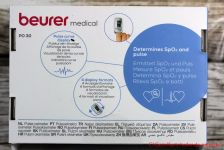 Beurer PO 30 Pulsoximeter - Verpackung Rückseite