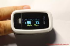 Beurer PO 30 Pulsoximeter - angezeigte Werte