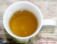 SAMSIDAE - Koreanischer Roter Ginseng Tee - Tee in der Tasse von oben gesehen