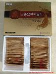 SAMSIDAE - Koreanischer Roter Ginseng Tee - offene Schachtel mit Tütchen