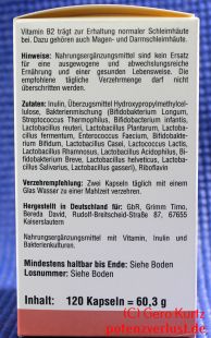 Naro Vital Flora Care - Verpackung Seitenansicht