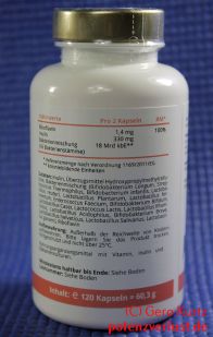 Naro Vital Flora Care - Dose Rückansicht